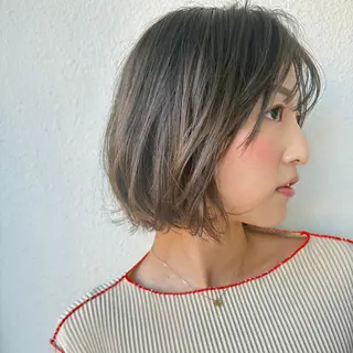 ショート 透明感カラー✨ よしの じろうのヘアスタイル