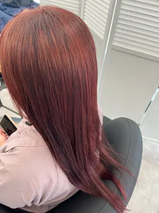 ロング POCKET所属・星 希愛のヘアスタイル