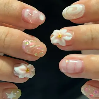 ネイル Hata nail 🎀個性派ニュアンスのネイルデザイン