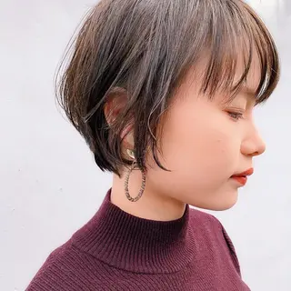 ショート カラー CODE.LINE所属・中川 竜誠のヘアスタイル