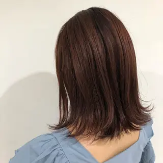 ミディアム 髪質改善/艶カラー 前川南のヘアスタイル