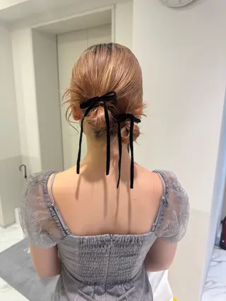 ミディアム 透明感🍨レイヤー ヘアセット/miyuのヘアスタイル