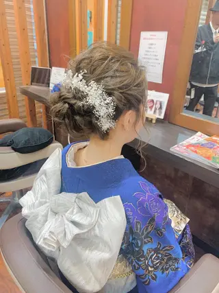 ヘアアレンジ 井上 美奈子のヘアスタイル