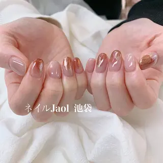ミディアム nail jaol池袋店所属・ネイルJaol 池袋のネイルデザイン