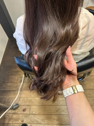 カラー 福井 愛瑠のヘアスタイル