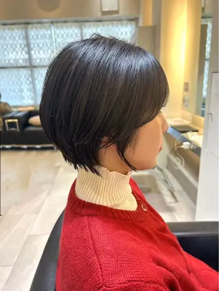 ショート 中野 栞里のヘアスタイル