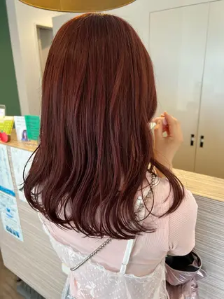 ミディアム Lapel green所属・Lapelgreen 森町 / AOIのヘアスタイル