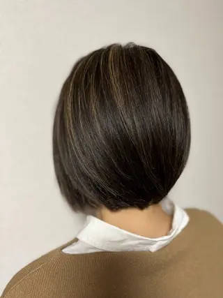 カラー 水口 真穂のヘアスタイル