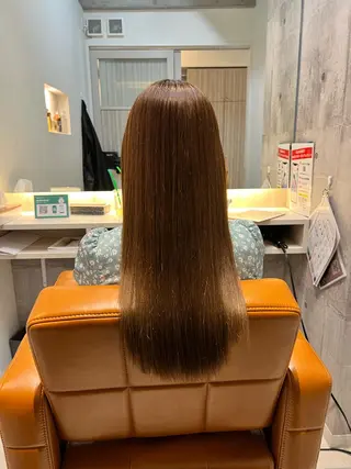 ロング 大宮縮毛矯正の達人 髪質改善/レイヤーのヘアスタイル