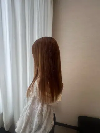 ロング カラー 栗原 波輝のヘアスタイル