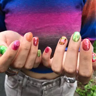 ネイル asumi's nice  nails所属・小西 明日美のネイルデザイン