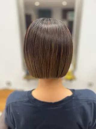 ショート カラー パーマ ヘアアレンジ Crescere所属・小島 凜のヘアスタイル