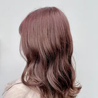 ミディアム カラー CEINE【セーヌ】 三軒茶屋のヘアスタイル