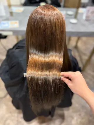 ロング カラー 🍀札幌美髪🍀 佐藤莉音🍀のヘアスタイル