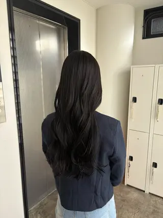 ロング 大阪/梅田 ヨシノヒメカのヘアスタイル