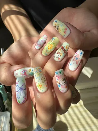 ネイル AOI✩⡱ y2kネイルのネイルデザイン