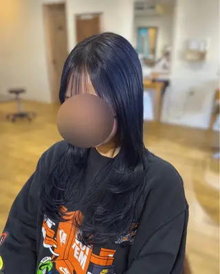 ロング トゥサリ/ 海外ヘア/レイヤーのヘアスタイル