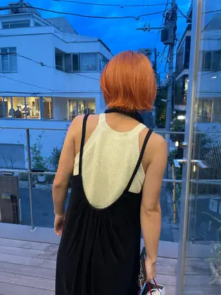 ショート カラー 佐伯 和佳のヘアスタイル