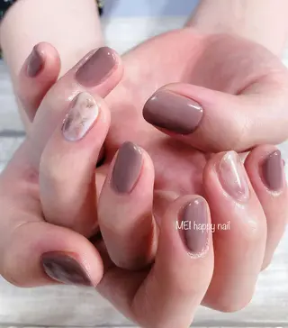 ネイル 北浦和 自爪育成ケアのネイルデザイン