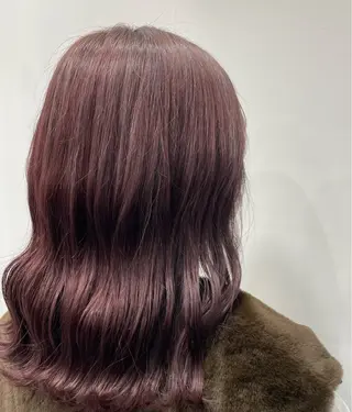 セミロング 🍊小川実里🍊 /カラーレイヤーのヘアスタイル