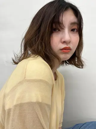 カラー BROOK.ブルック所属・奥野 涼香のヘアスタイル