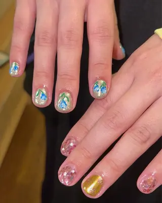 ネイル Nes.Nail所属・Miyagi Asamiのネイルデザイン