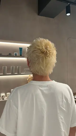 メンズ 清水 結生のヘアスタイル