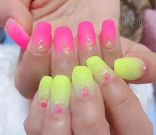 ネイル まるみ ♡のネイルデザイン