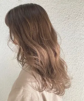 ロング カラー パーマ ヘアアレンジ メンズ キッズ マツエク・マツパ 🌈デザインヘア職人 Kaede🌈のヘアスタイル