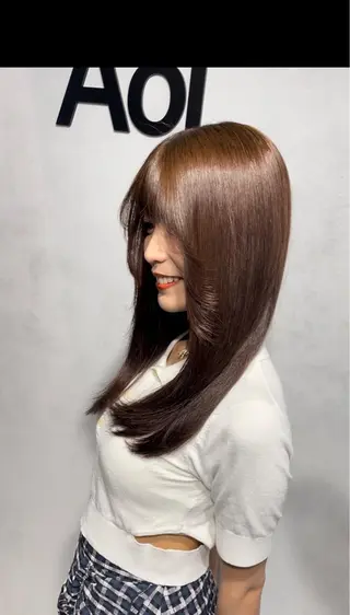 ロング ✨髪質改善✨美髪 矯正🫧小泉のヘアスタイル