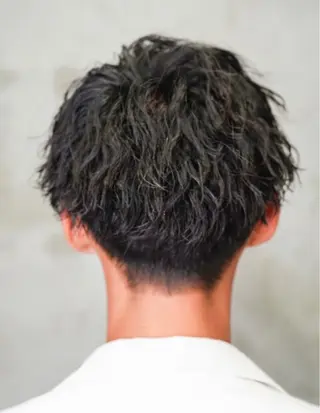 ショート ⭐️メンズ特化⭐️ パーマ　カラーのヘアスタイル