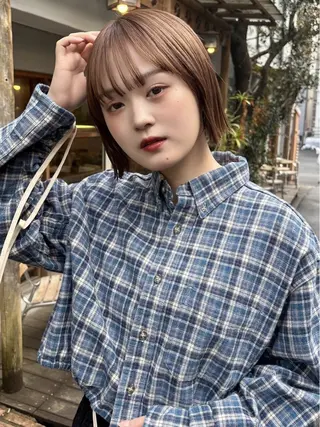 ショート カラー 🧚🏻momo 🧚🏻【下北沢】のヘアスタイル