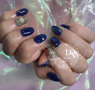 ネイル ラベンダー💖日暮里 ルル💖ネイルのネイルデザイン