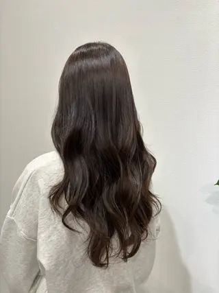 カラー momoka/暖色 カラー/縮毛矯正✨️のヘアスタイル