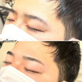 メンズ アイブロウ メンズ眉毛サロン allumerりさの眉毛・アイブロウイメージ