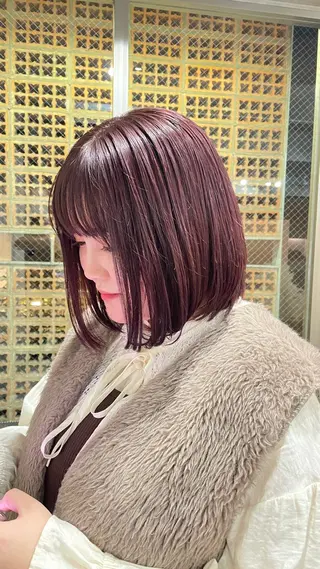 レイヤーカット/ パーマ‪/表参道のヘアスタイル