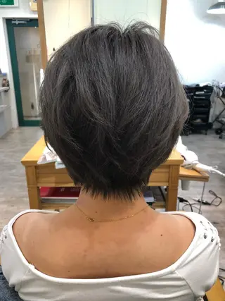 ショート カラー 佐々木 政徳のヘアスタイル