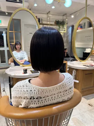 ミディアム 髪質改善/ボブ /韓国/erikoのヘアスタイル