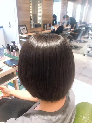 ショート カラー EARTH志木/佐藤 氷河のヘアスタイル