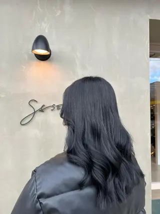 セミロング カラー 北九州美容室 🇰🇷mahiroのヘアスタイル