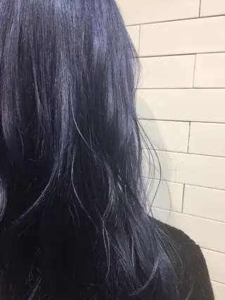 セミロング カラー トップスタイリスト 👑田添幹宜のヘアスタイル