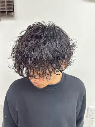 パーマ LIVETOREA所属・エクステ/コスパ◎ /メンズ!白石宇由のヘアスタイル