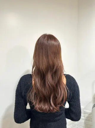 ロング カラー 齋藤 拓麻のヘアスタイル