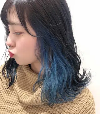 ミディアム カラー 透明感カラー× レイヤーカット✨高梨のヘアスタイル