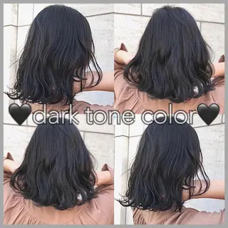 ミディアム カラー ヘアアレンジ メンズ キッズ お悩み解決美容師 💐AMIのヘアスタイル