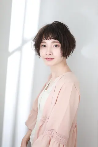 ショート カラー パーマ 可愛いを作る神 ナオヒロのヘアスタイル