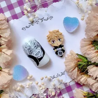 ネイル シェアサロンLei.g(レイジー)所属・3Dアートネイル💗 都築レナのネイルデザイン