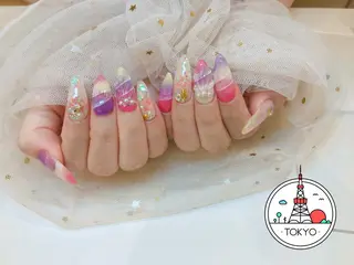 ネイル 長さだし専門店 M2　rikaのネイルデザイン