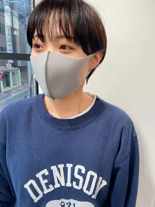 ショート ヘアアレンジ 田中 あやなのヘアスタイル