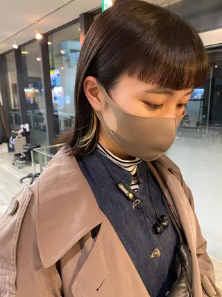 ショート W所属・小林 朋花のヘアスタイル